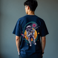 Men's Astro Monkey Oversized T-shirt
