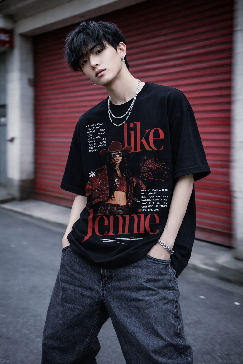 The Jennie Obsession Unisex Oversized Tee