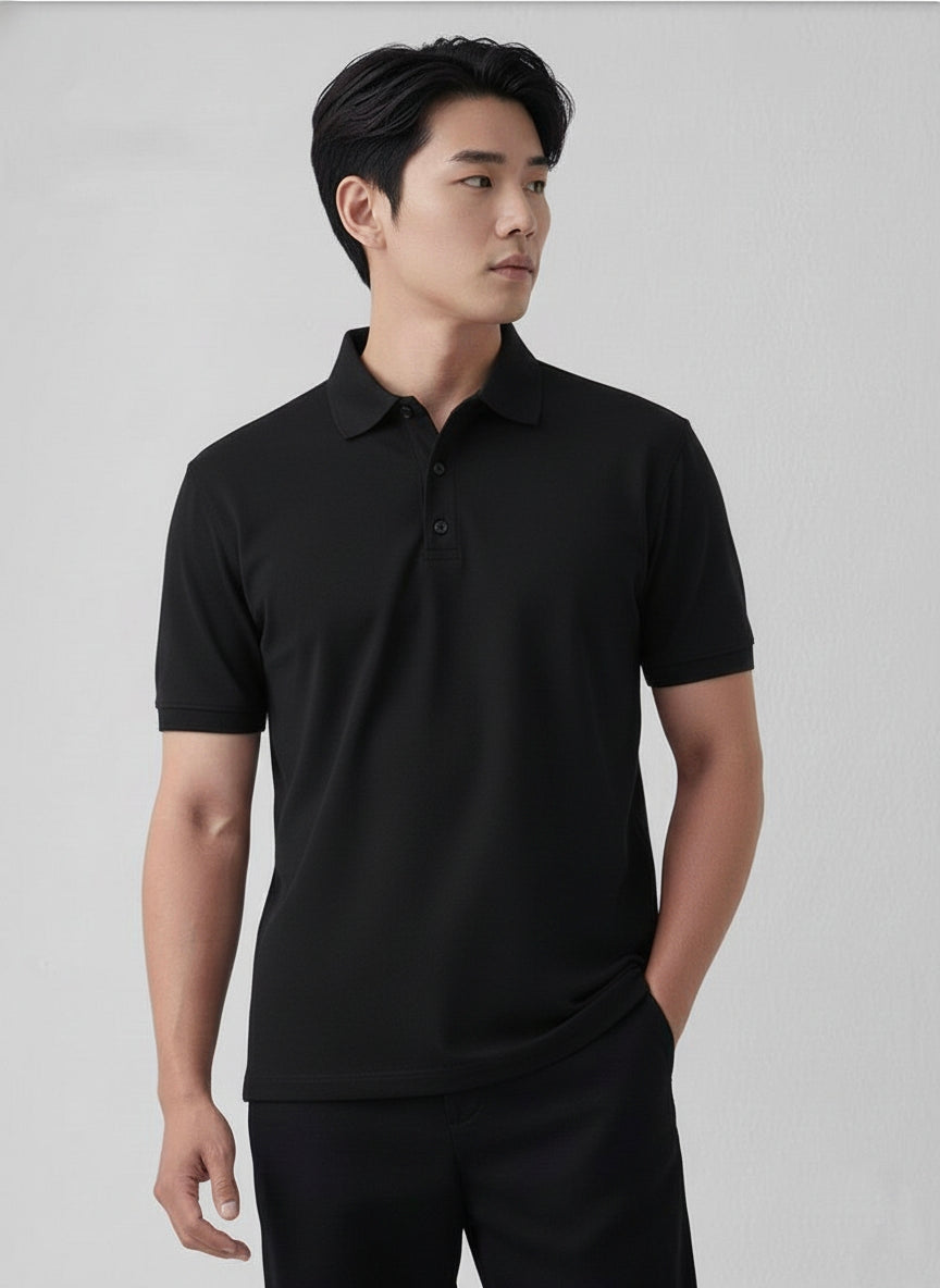 TTS Classic Black Polo