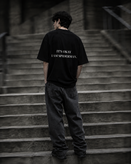 I Am Spiderman Oversized Tee
