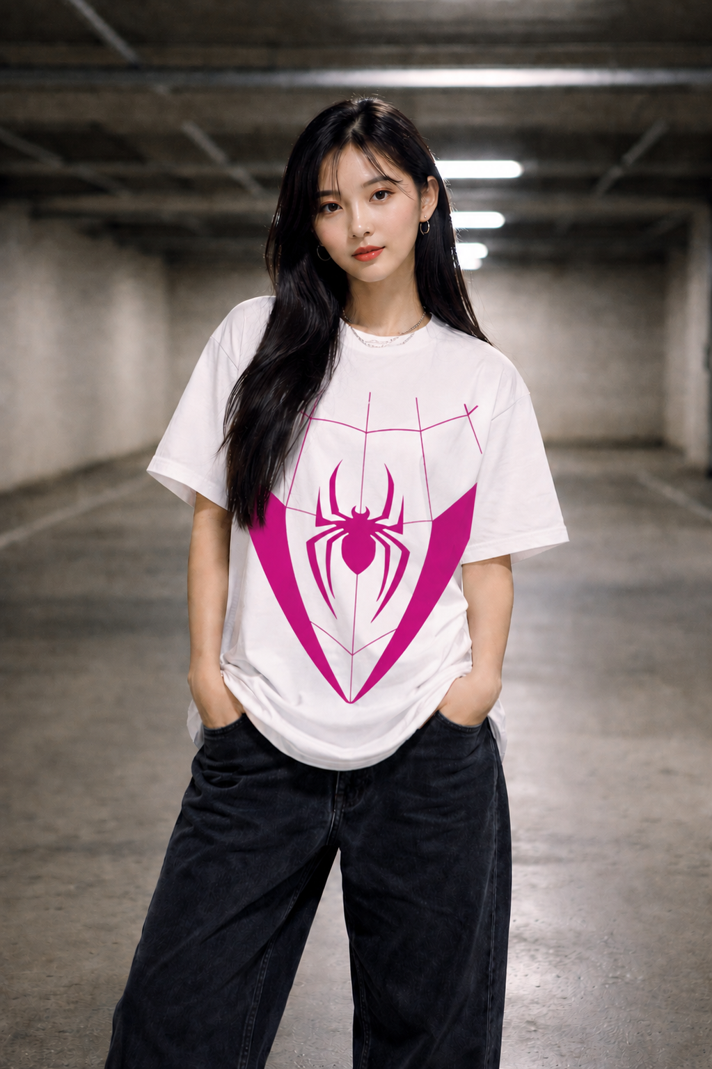 The Spidergwen Oversized Tee