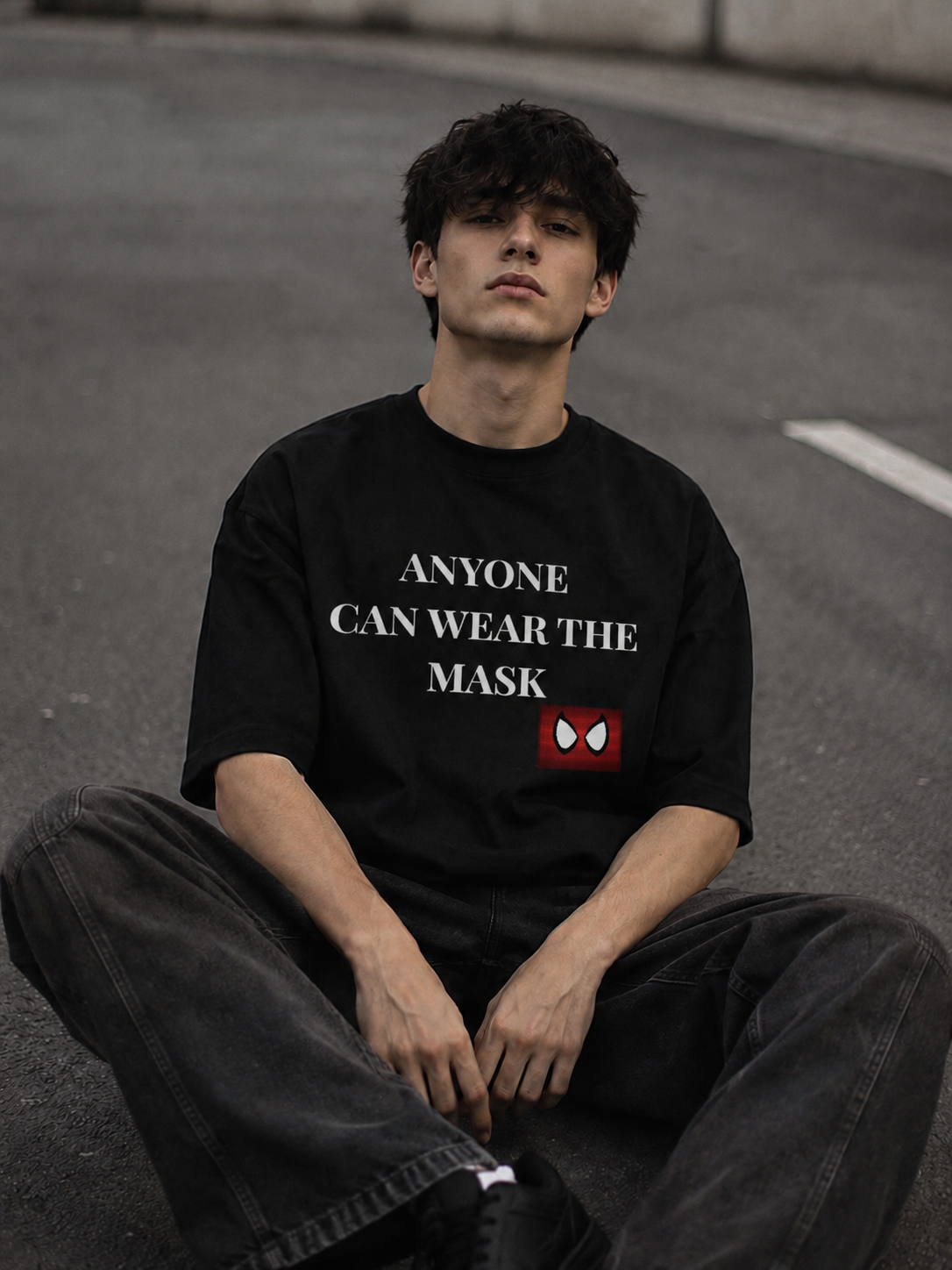 The Spider Hero Oversized Tee