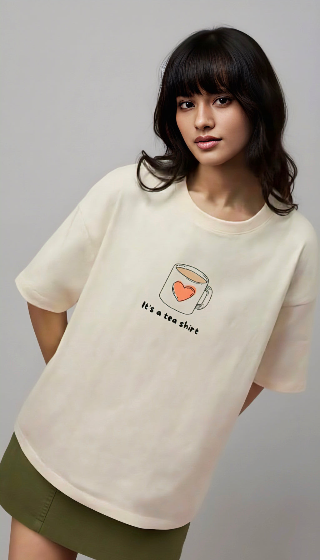 Women's Oversized tea shirt tee