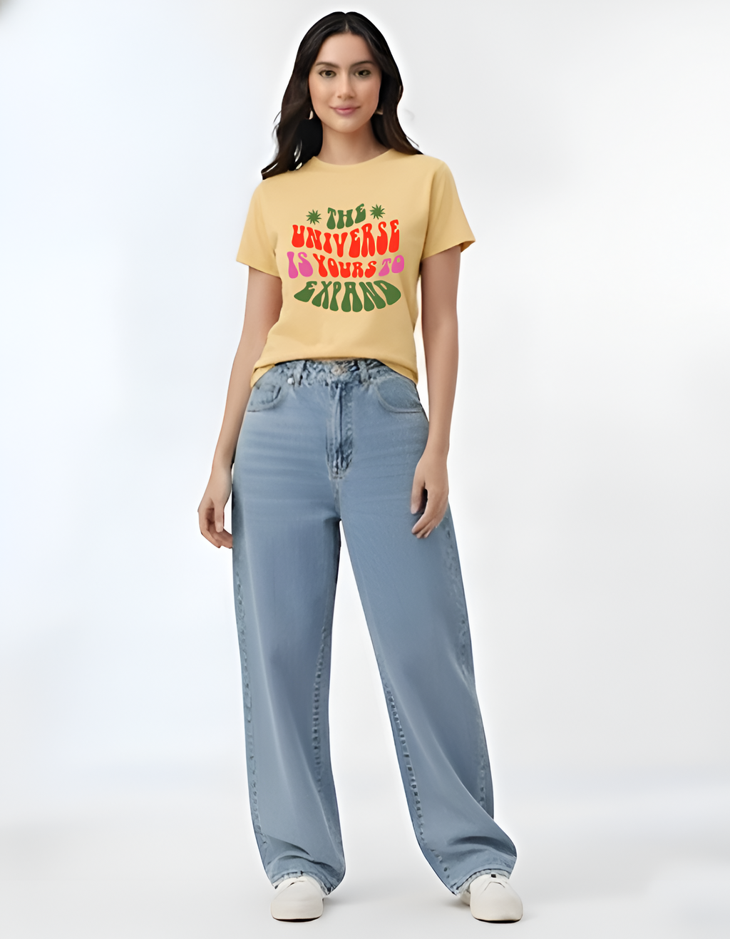Women's Cosmic Expansion Relaxed Tee