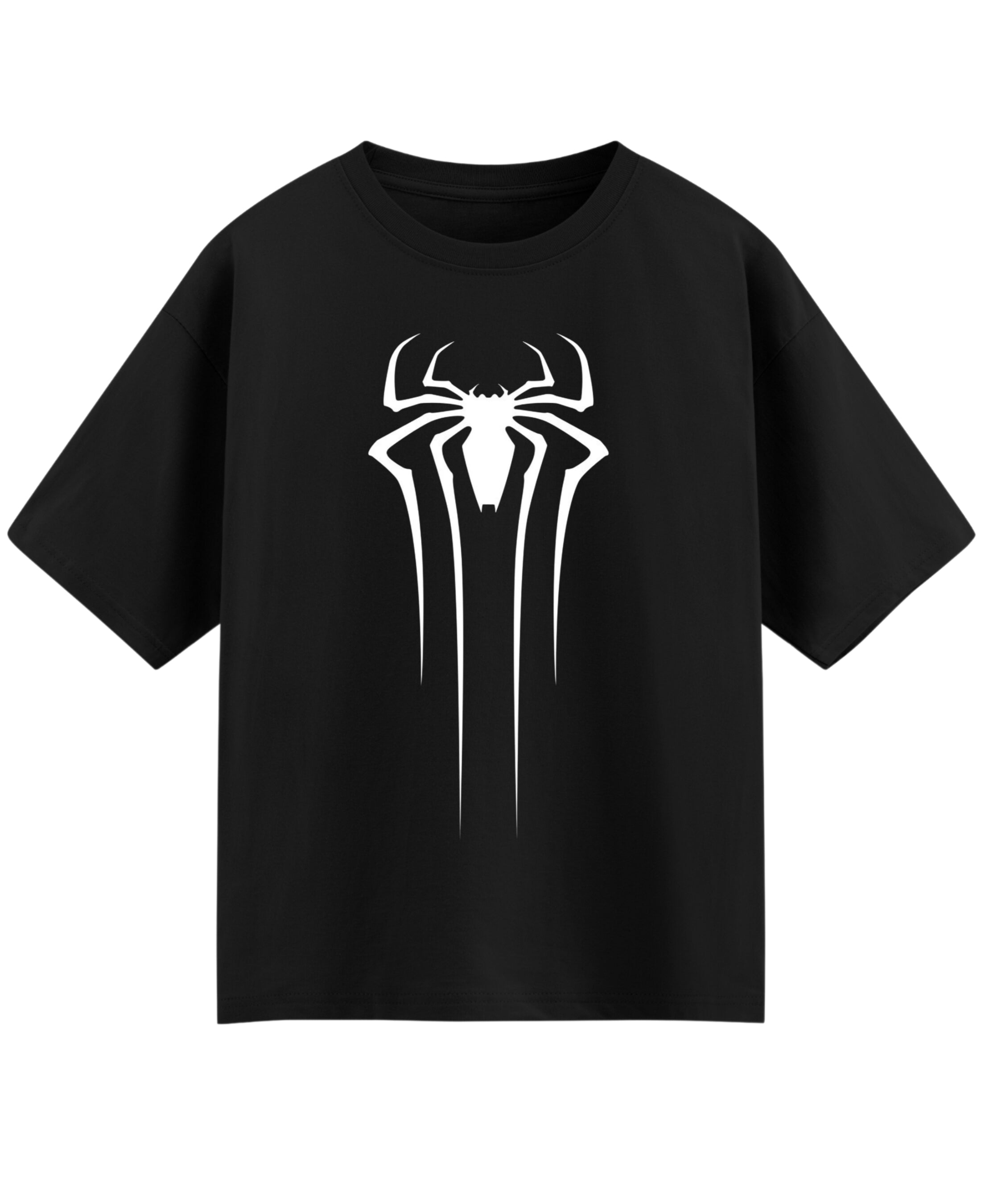 Black Oversized T-shirt Front Design