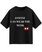 Black Oversized T-shirt Front Design